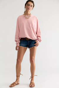 WTF Epic long Sleeve Top | Peach Skin