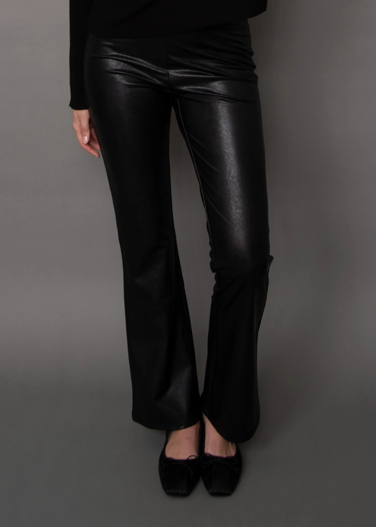 Fabiana Faux Leather Stretch Pant