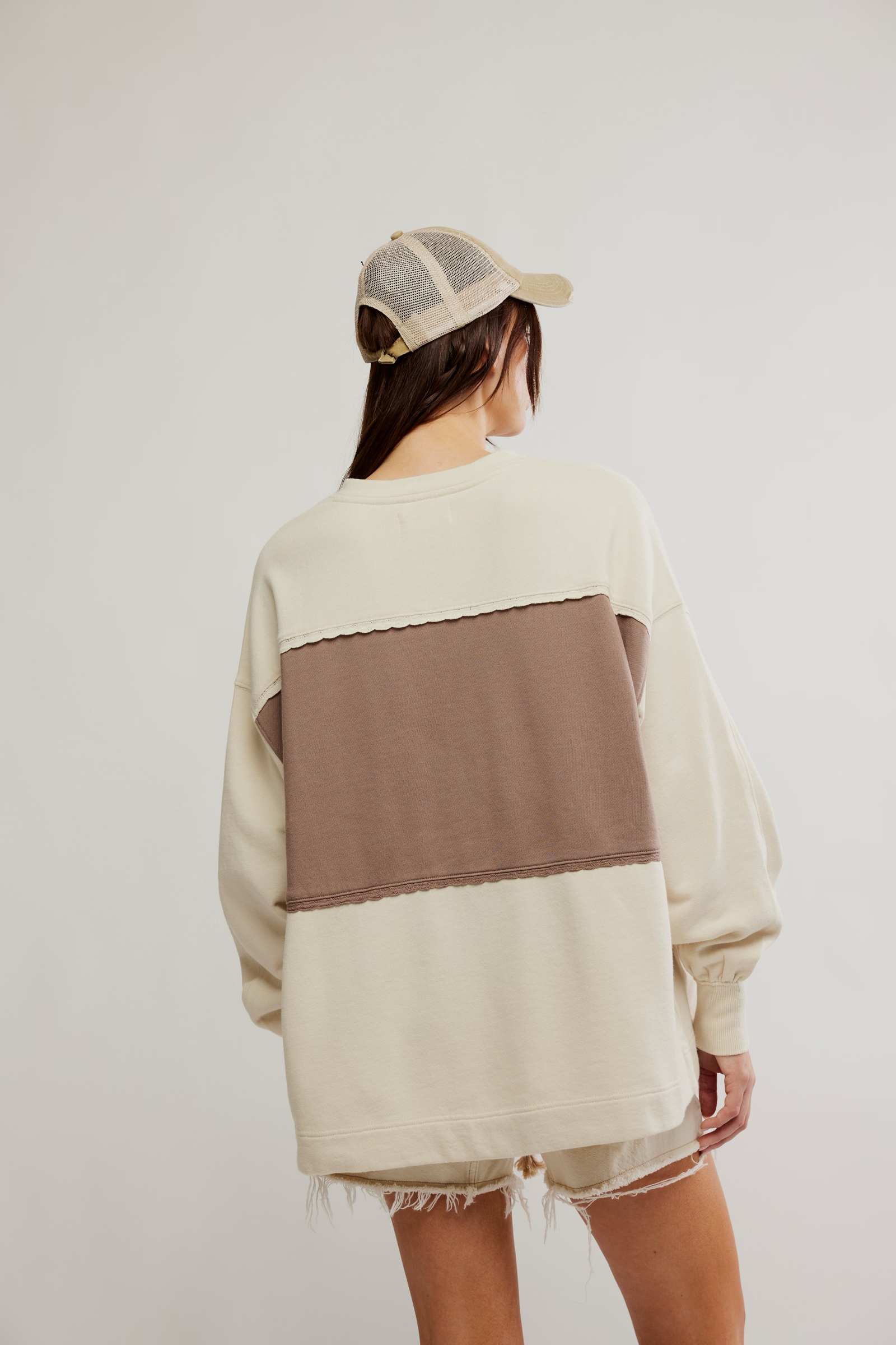 Strawberry Sweatshirt | Summer Sand Combo