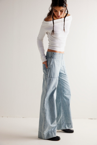 WTF Breezy Denim Pull-On Jeans | Dusk