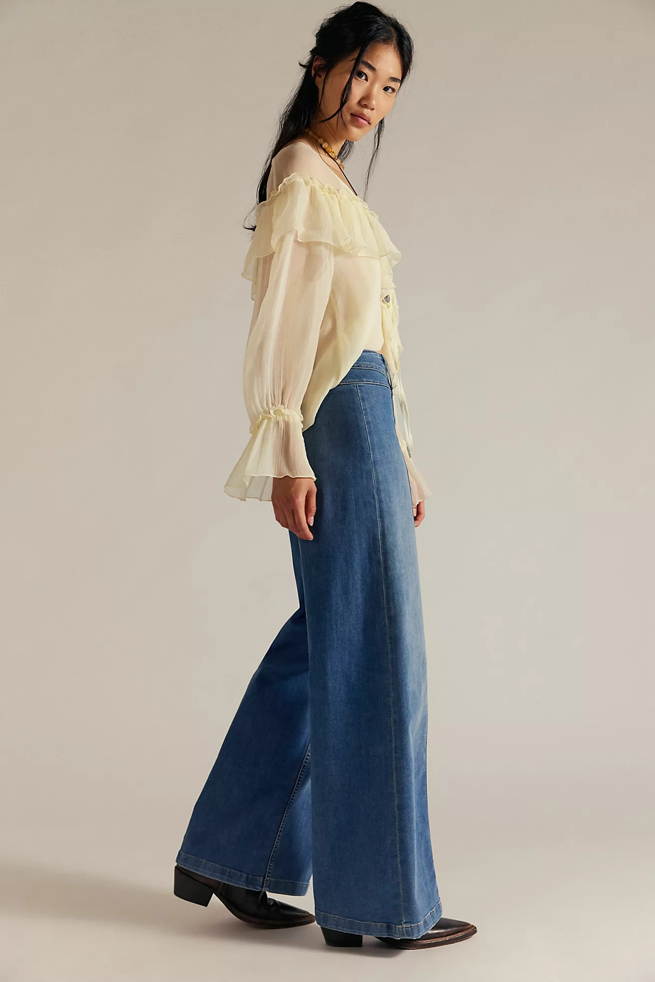 WTF Libre Wide-Leg Jeans | Goodie Goodie