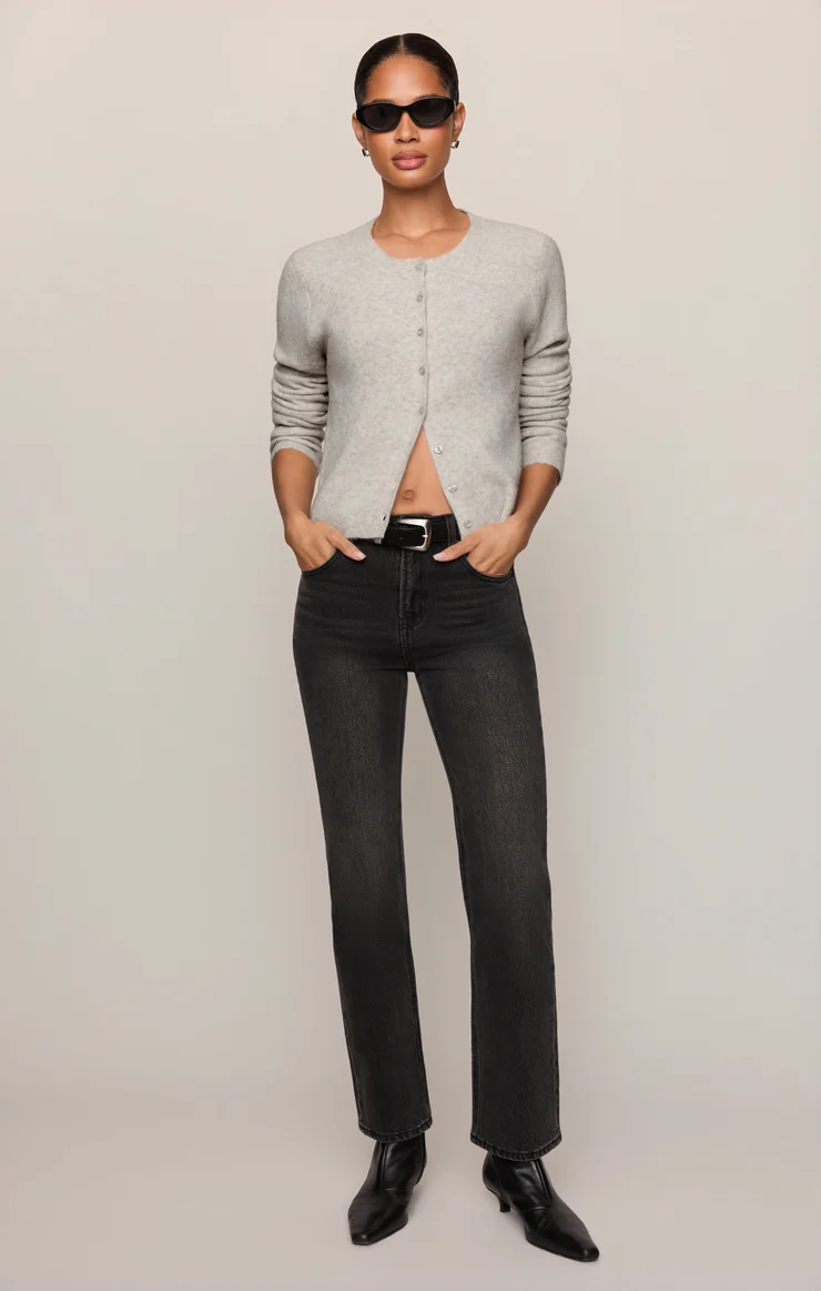 Medina Cozy Cardigan in Feather Grey