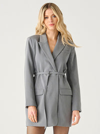 Belted Blazer Mini Dress