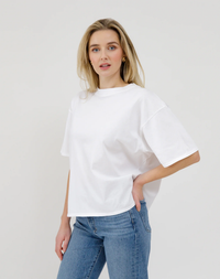 The Boxy Tee | White
