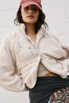 Hit The Slopes Fleece Jacket | Muted Beige