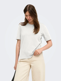 Happy Short Sleeve O-Neck Tee