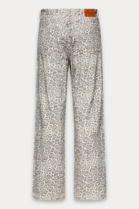 Shelly Leopard Wide Leg Jean