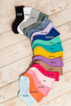 Mid Calf Length Socks