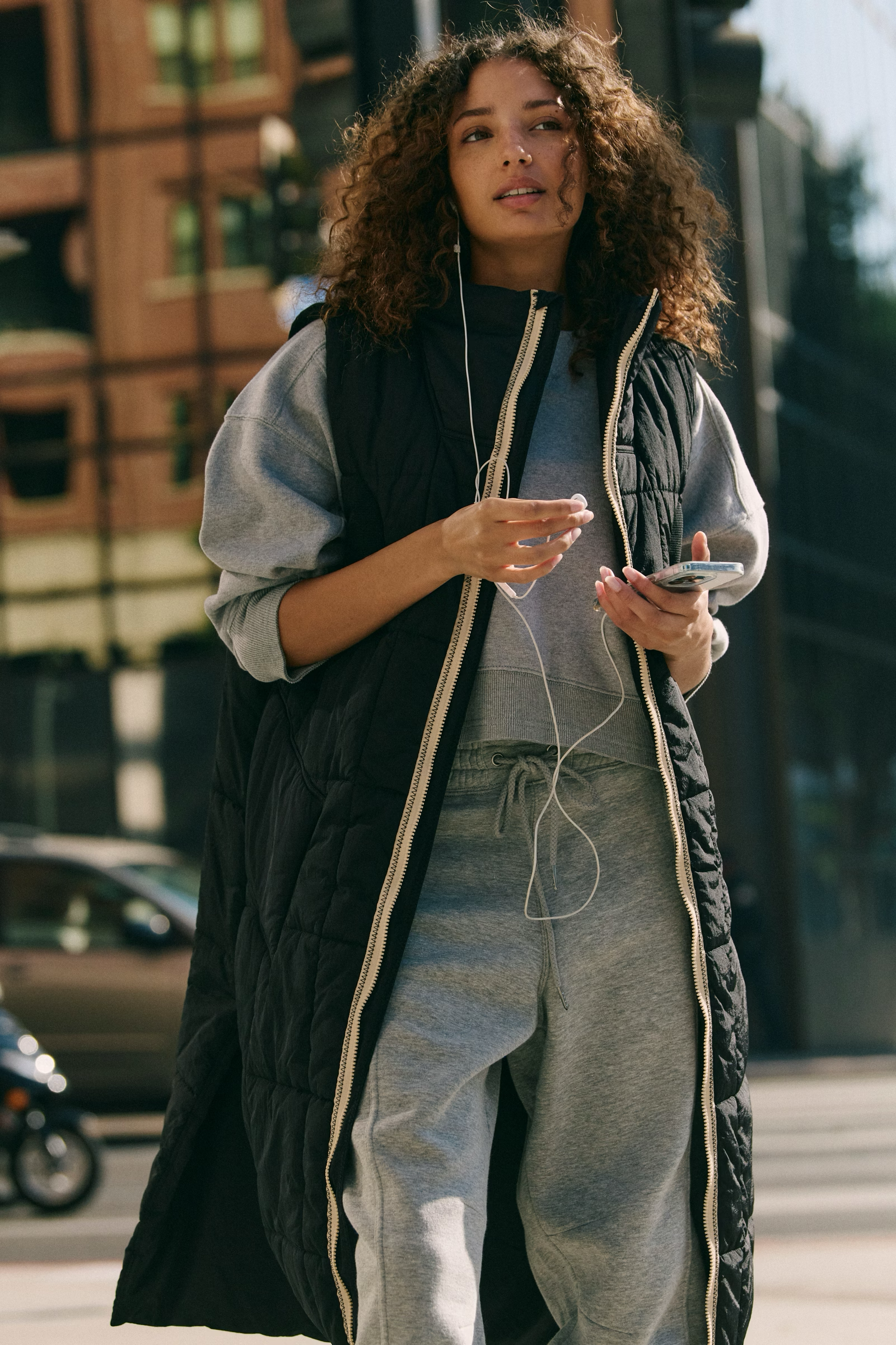 On The Move Packable Puffer Vest | Black