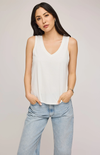 The Gisele Tank In White