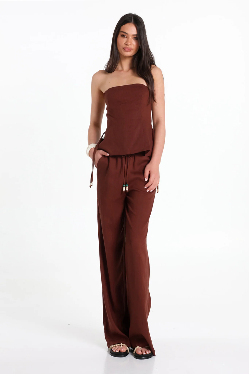 Arli Top in Chocolate