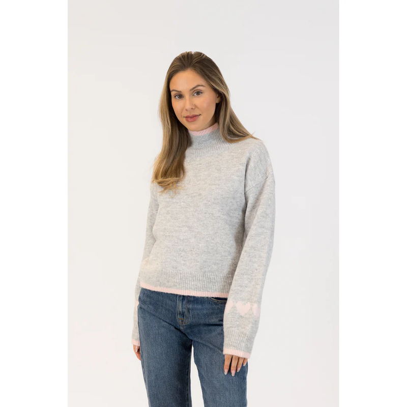 Macy Fleck Mockneck
