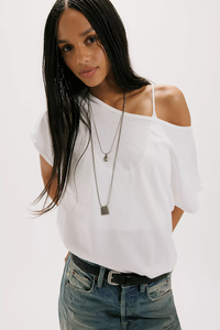 WTF Peggy Tee | Clean Ivory