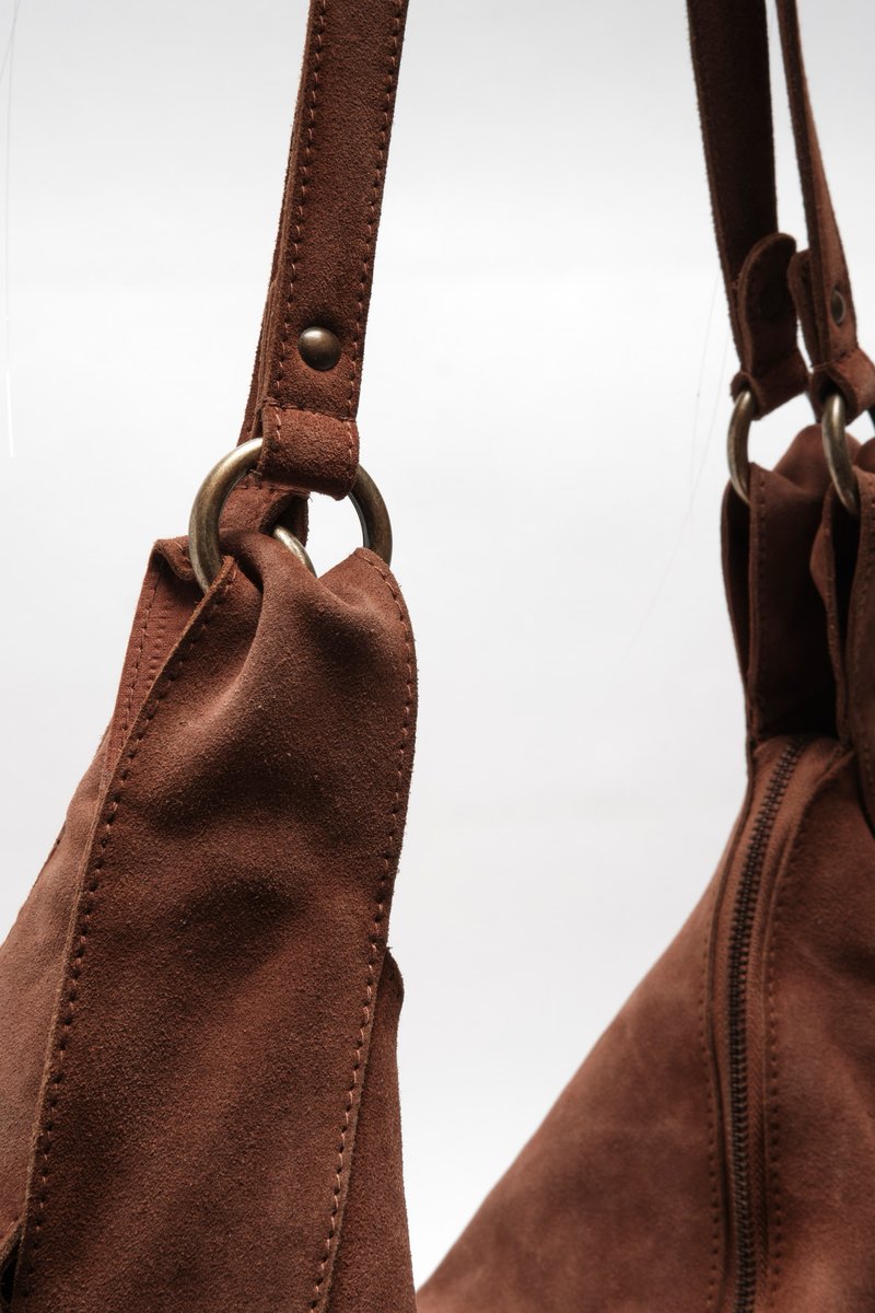 Roma Suede Tote | 2 COLOURS