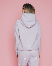 All Over Heart Classic Hoodie