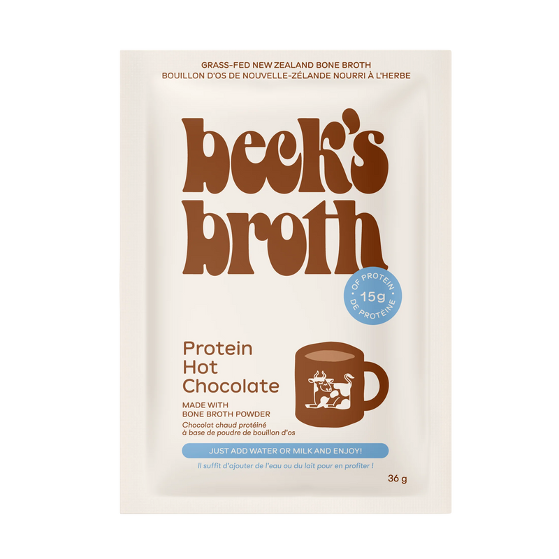 Beck's Broth | Hot Chocolate Bone Broth | Single Serving