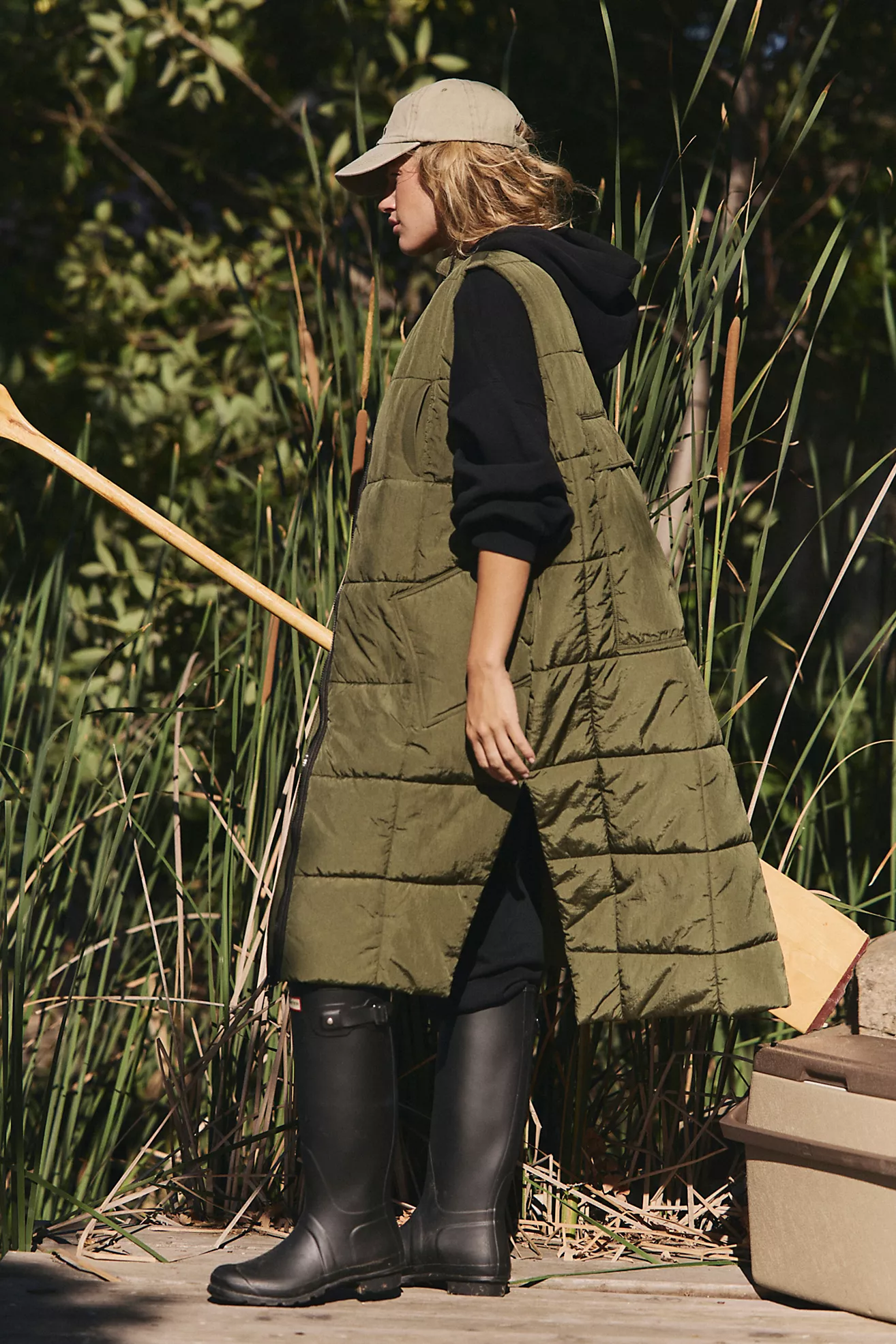 On The Move Packable Puffer Vest | Seagrassb
