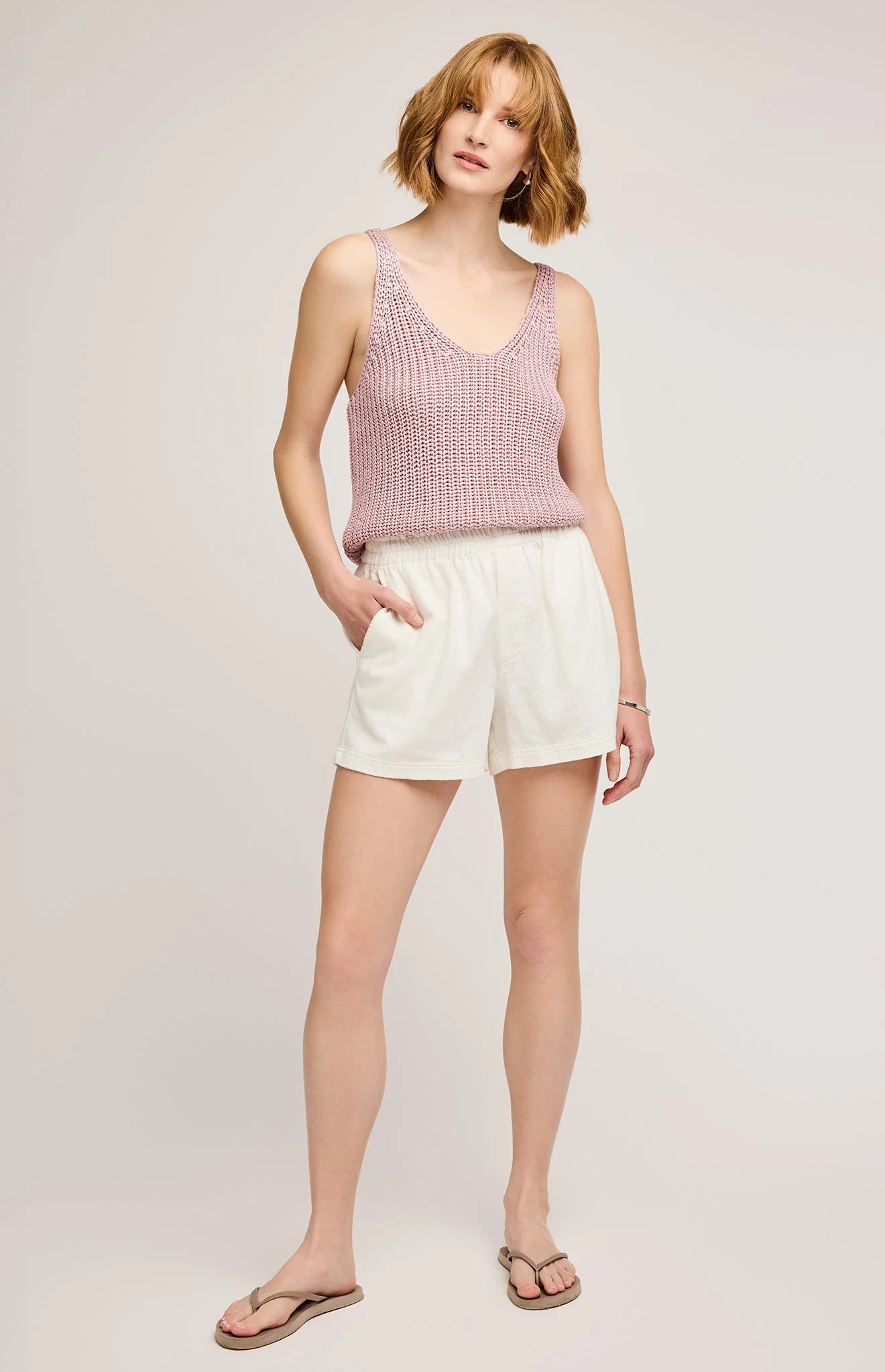 Cleo Shorts in White