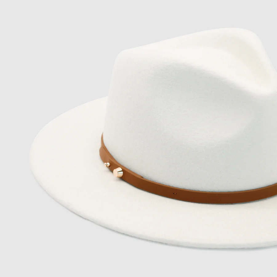 Oslo Fedora in White