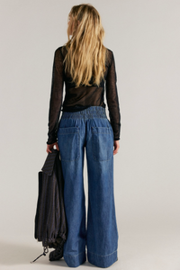 WTF Breezy Denim Pull-On Jeans | Cobalt Blue