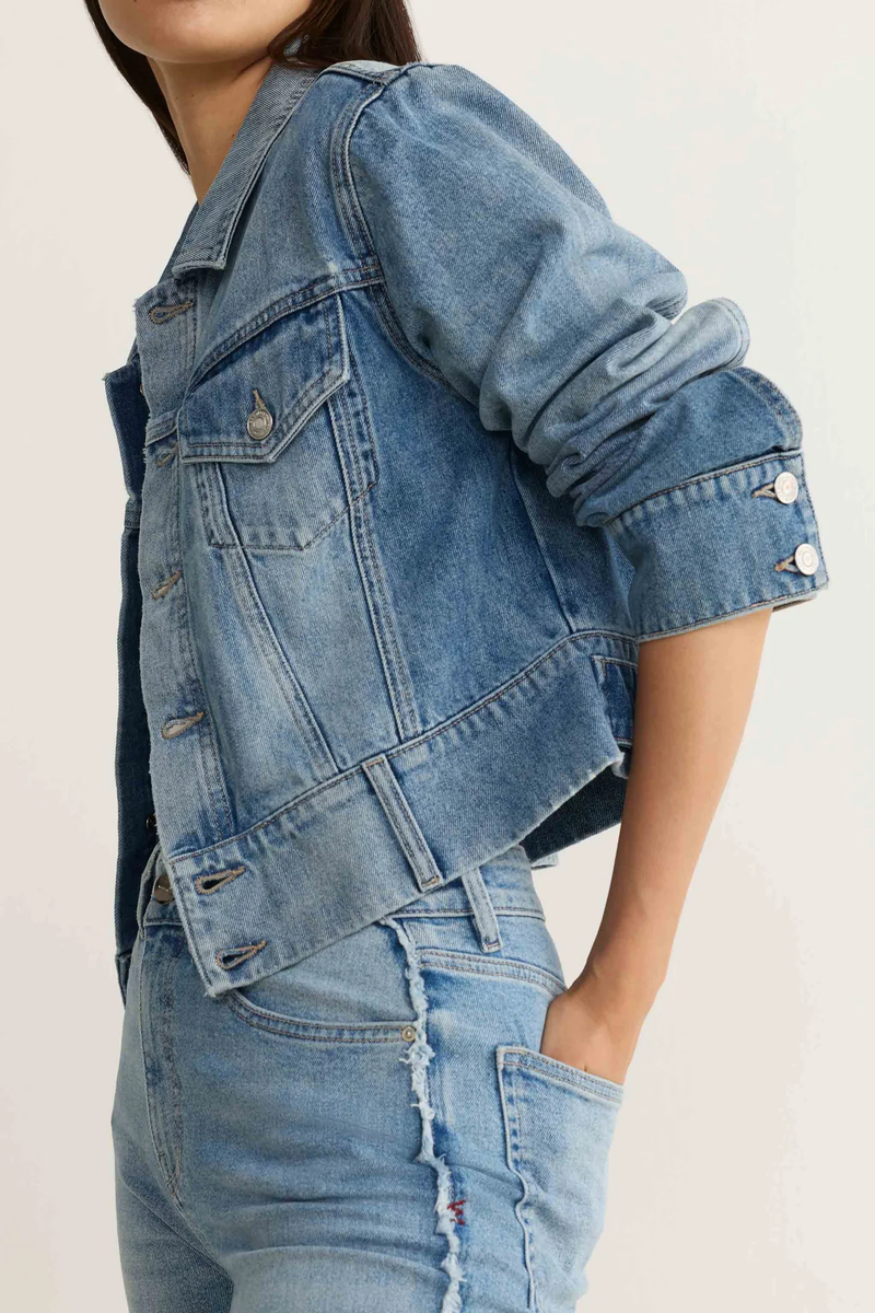 KPB Cropped Denim Jacket | Bambino
