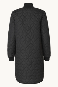 Art 06 Quilted Jacket  in Black