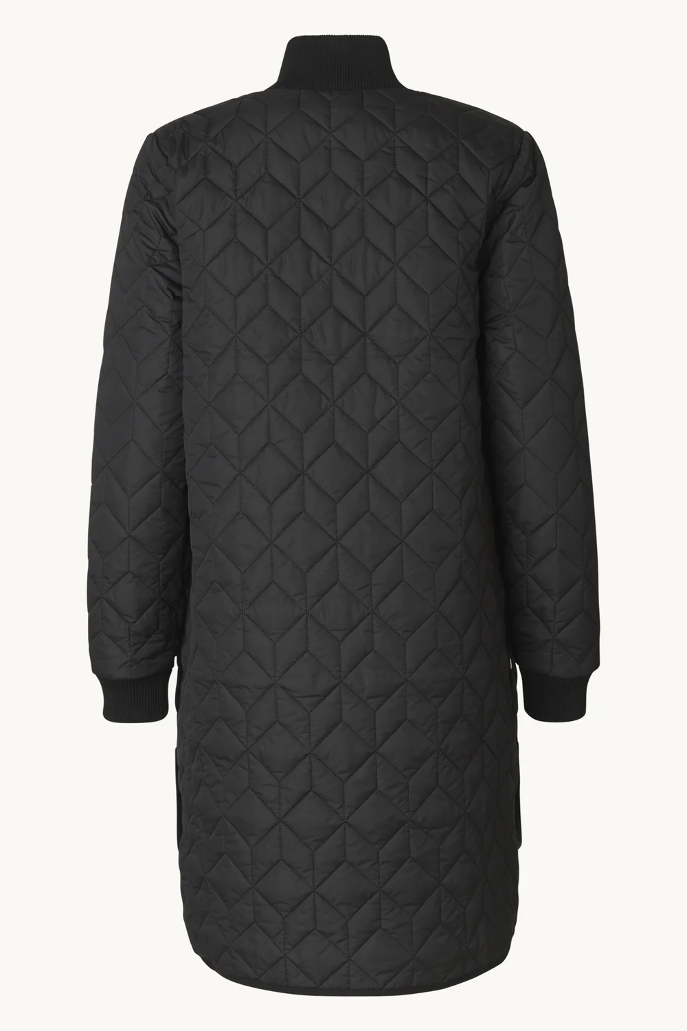 Art 06 Quilted Jacket  in Black