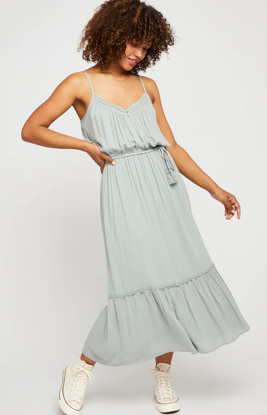 Russo Dress In Sea Foam