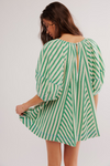 BOP Around Romper In Green Combo