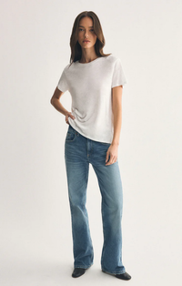 Foundation Slub Tee in White