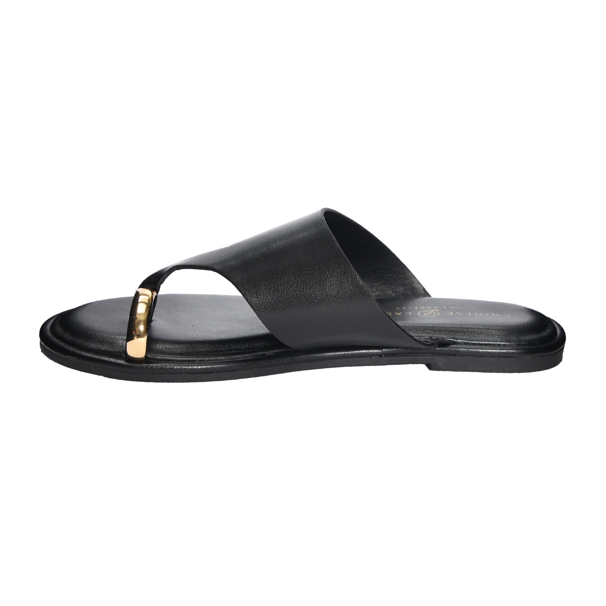 Melody Smooth Faux Leather Slide