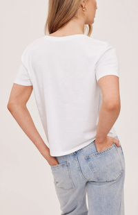 Lucy Cotton T-Shirt | White
