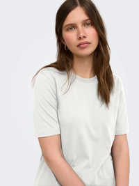 Happy Short Sleeve O-Neck Tee