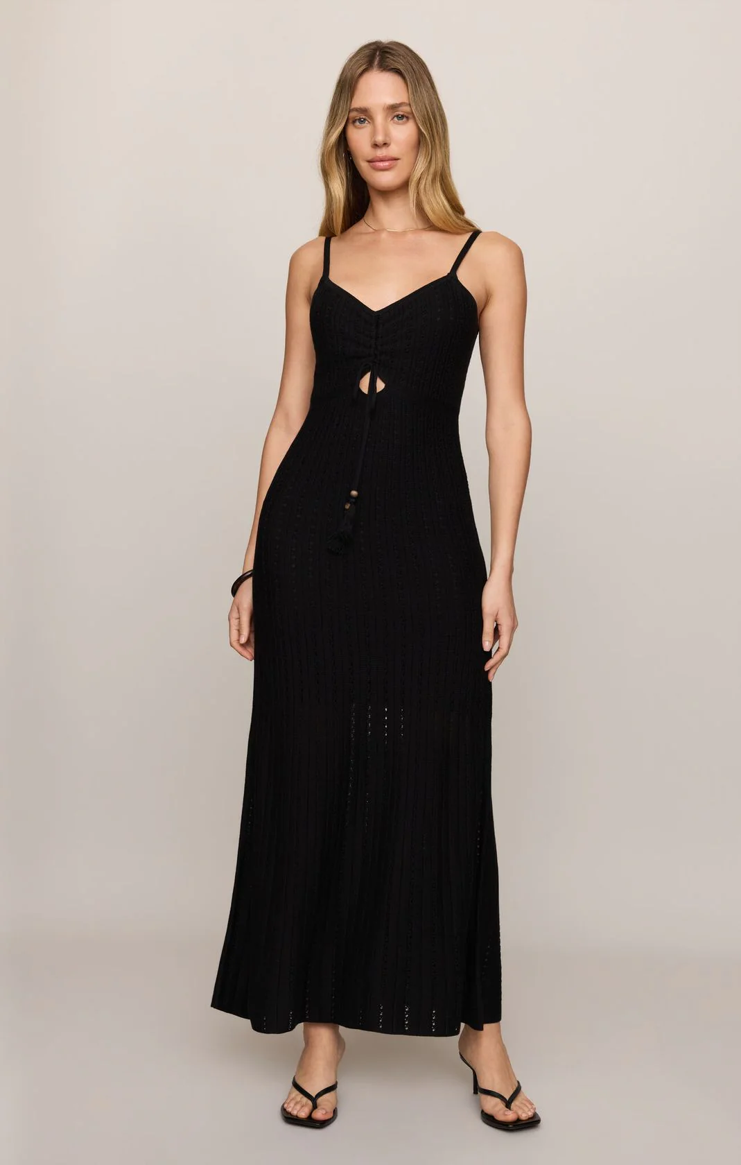 Sunda Crochet Maxi | Black