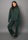 Victoria Luxe Soft Knit Pant in Pine