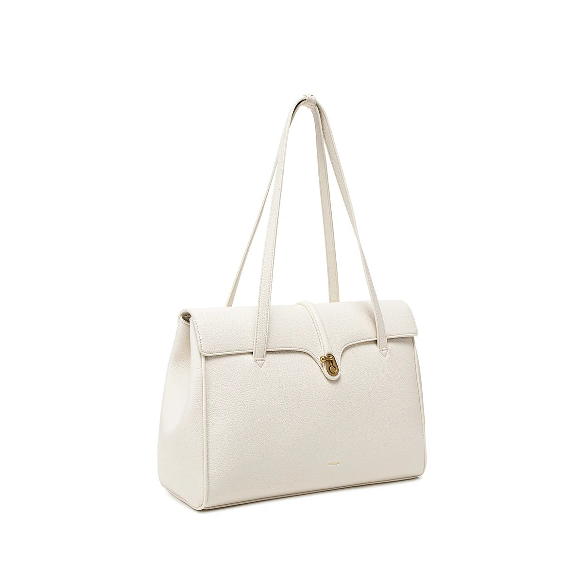 Lock Tote Upgrade Edition in Coconut Cream