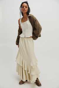 Bridgette Corset Top | Clean Ivory