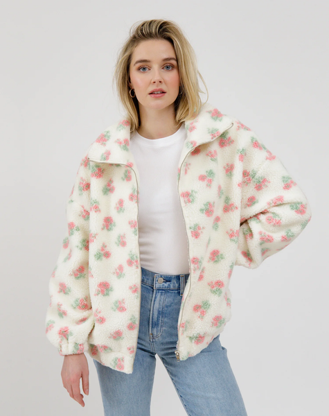 Floral Shrepa Jacket – Krush Clothing Boutique