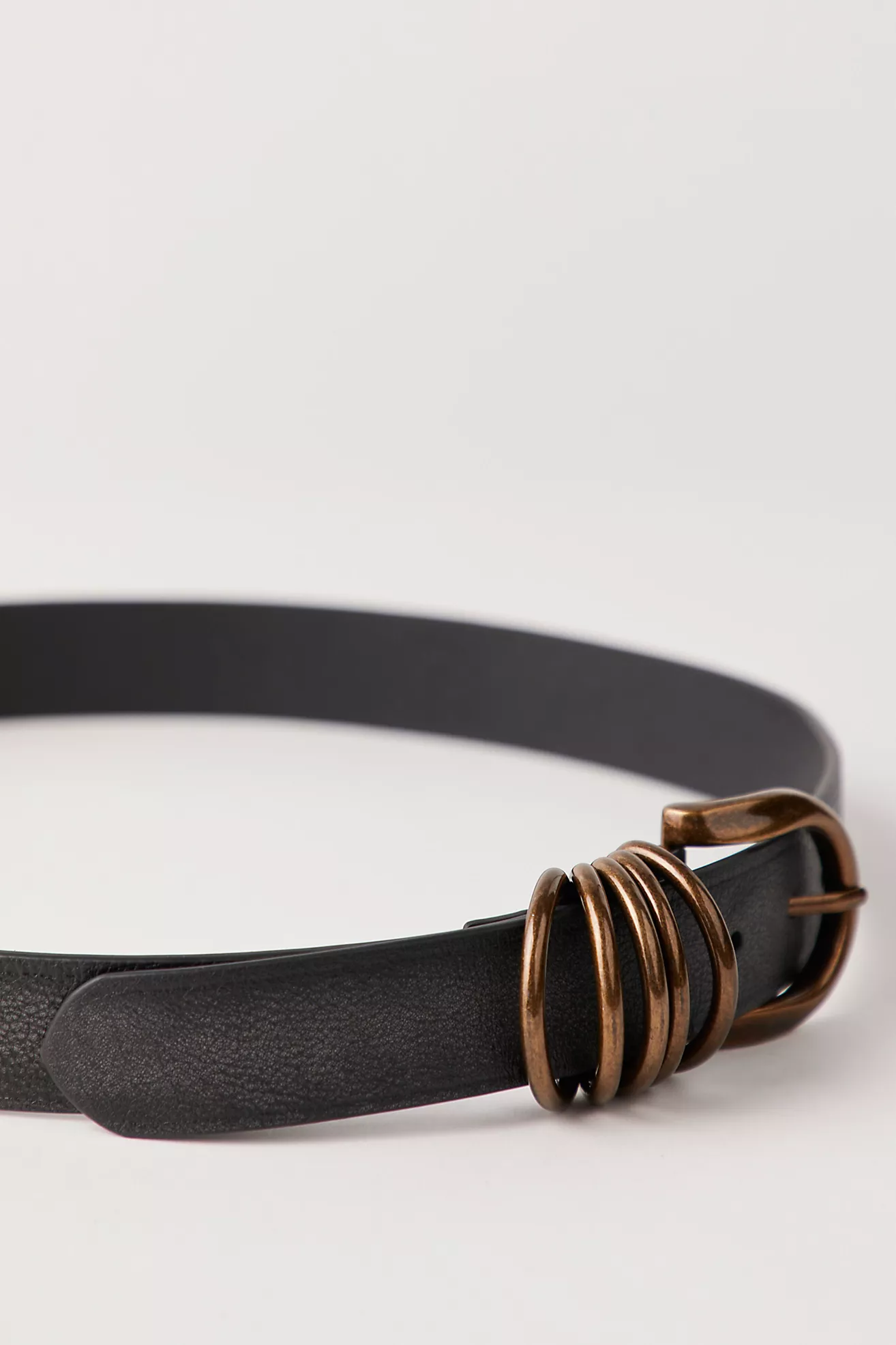 Rori Leather Belt in Black