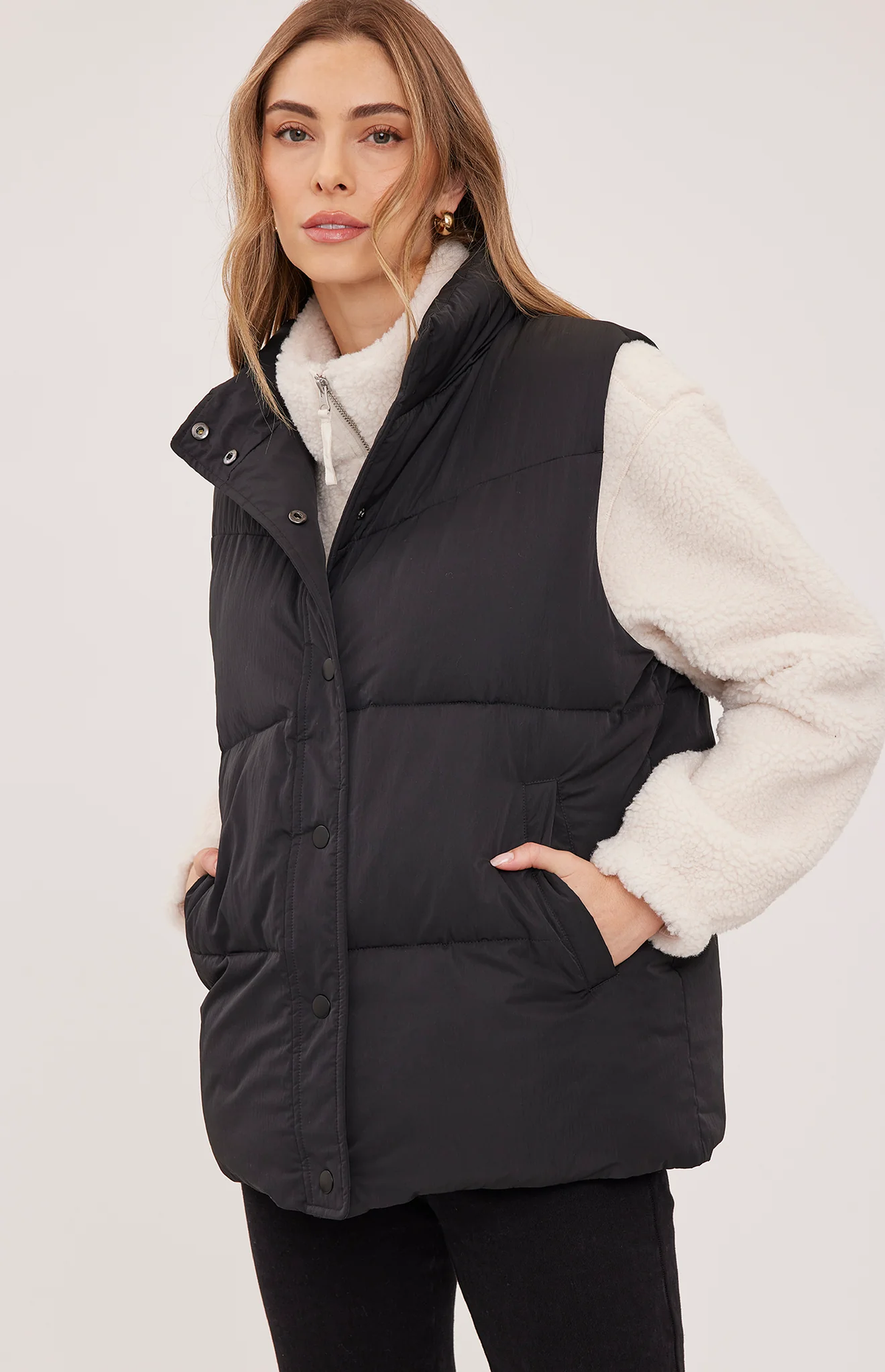 Shiloh Vest in Black