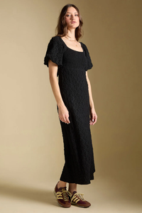 Drew Midi Dress in Black