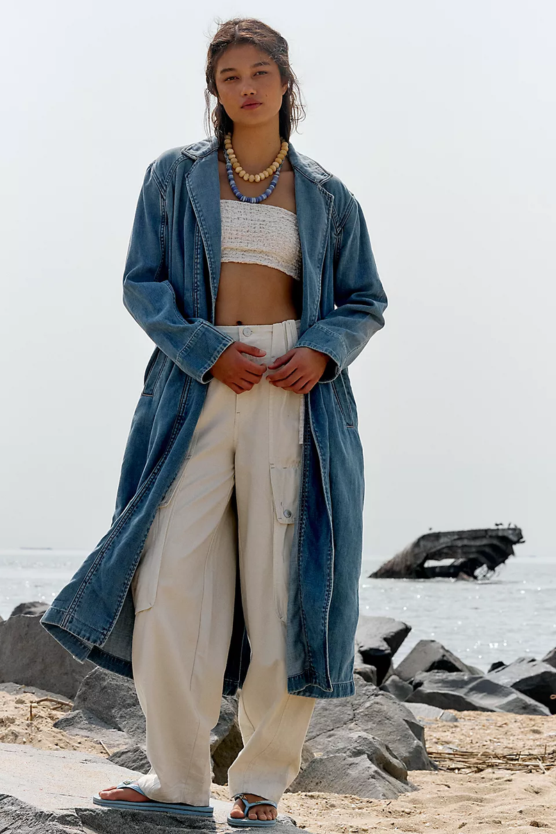 Monique Indigo Duster | Sunlight Blue