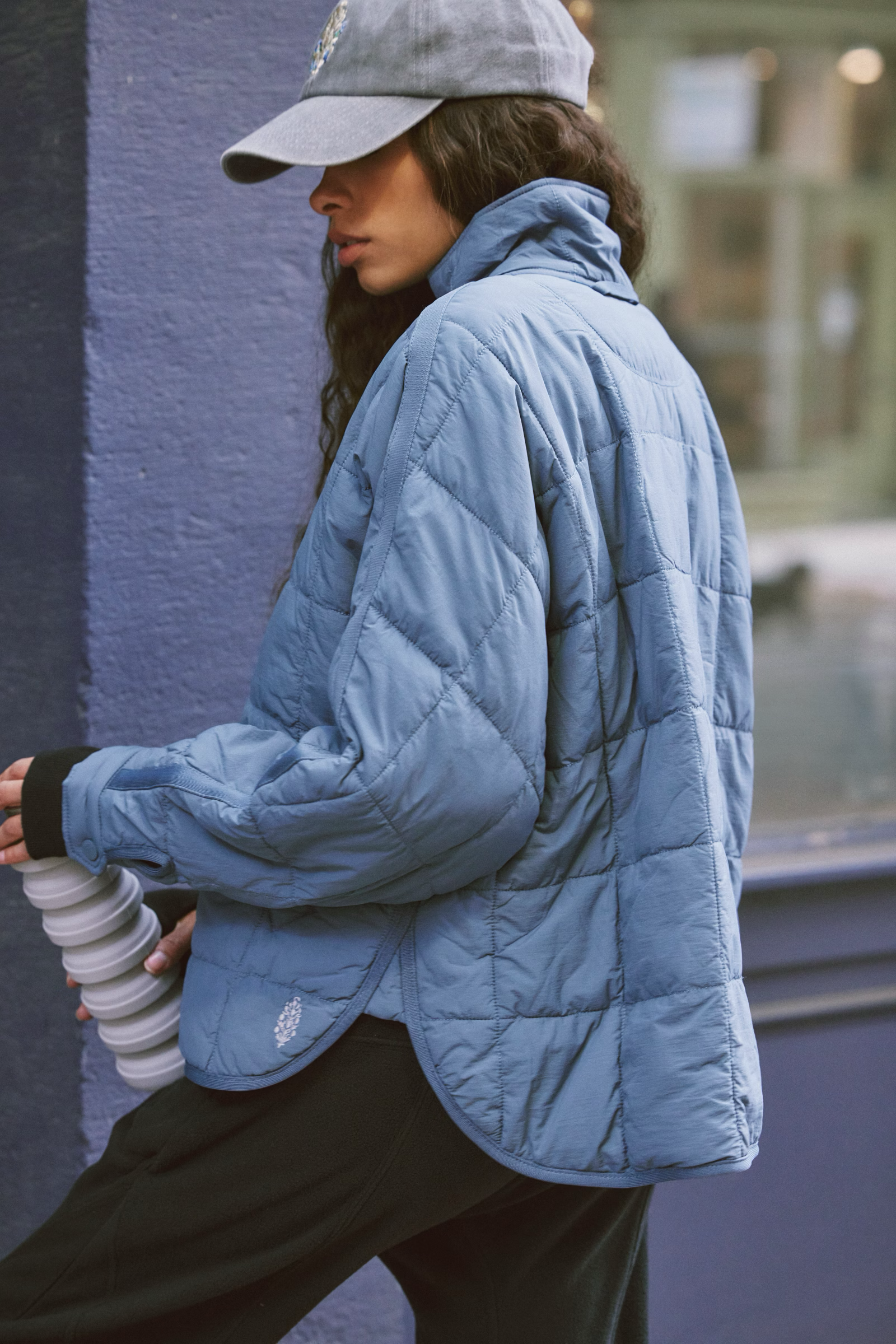 Pippa Packable Puffer Jacket | Skyline