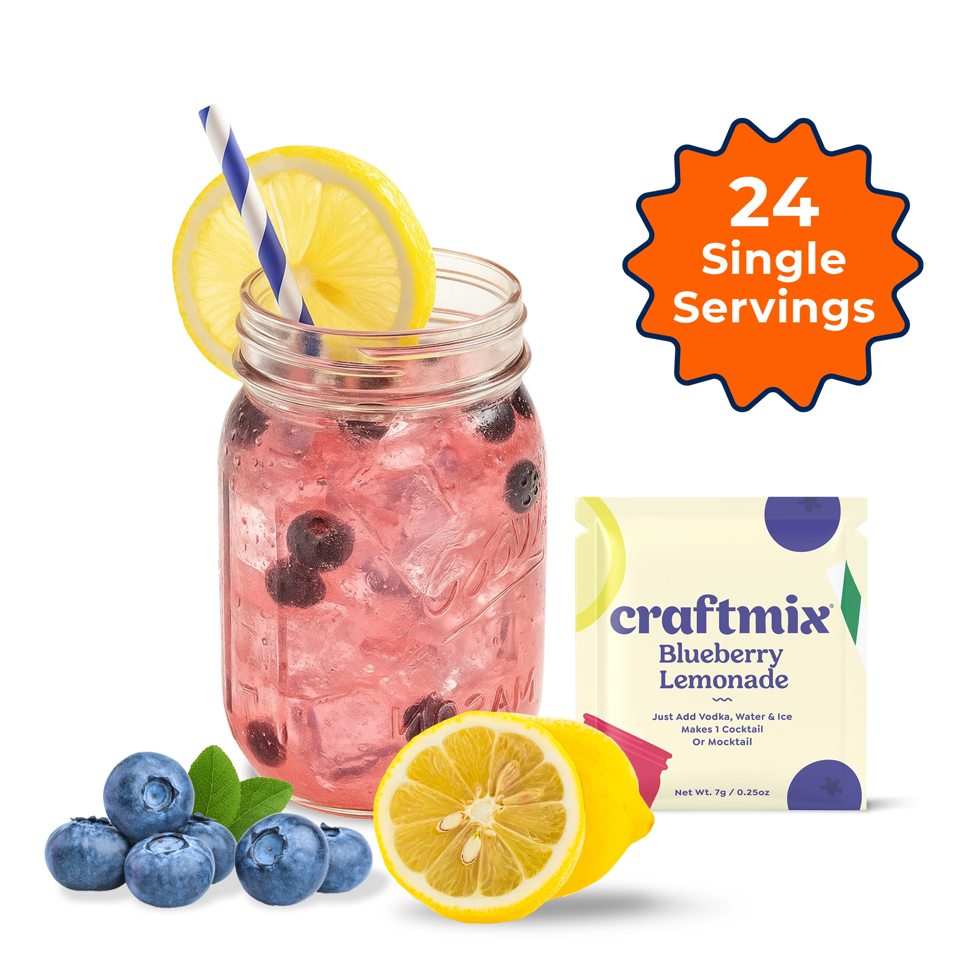 Blueberry Lemonade | Mocktail Mixer