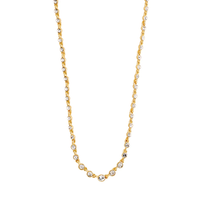 IMOGENE CRYSTAL NECKLACE | GOLD
