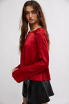 Arabella Blouse in Rubies