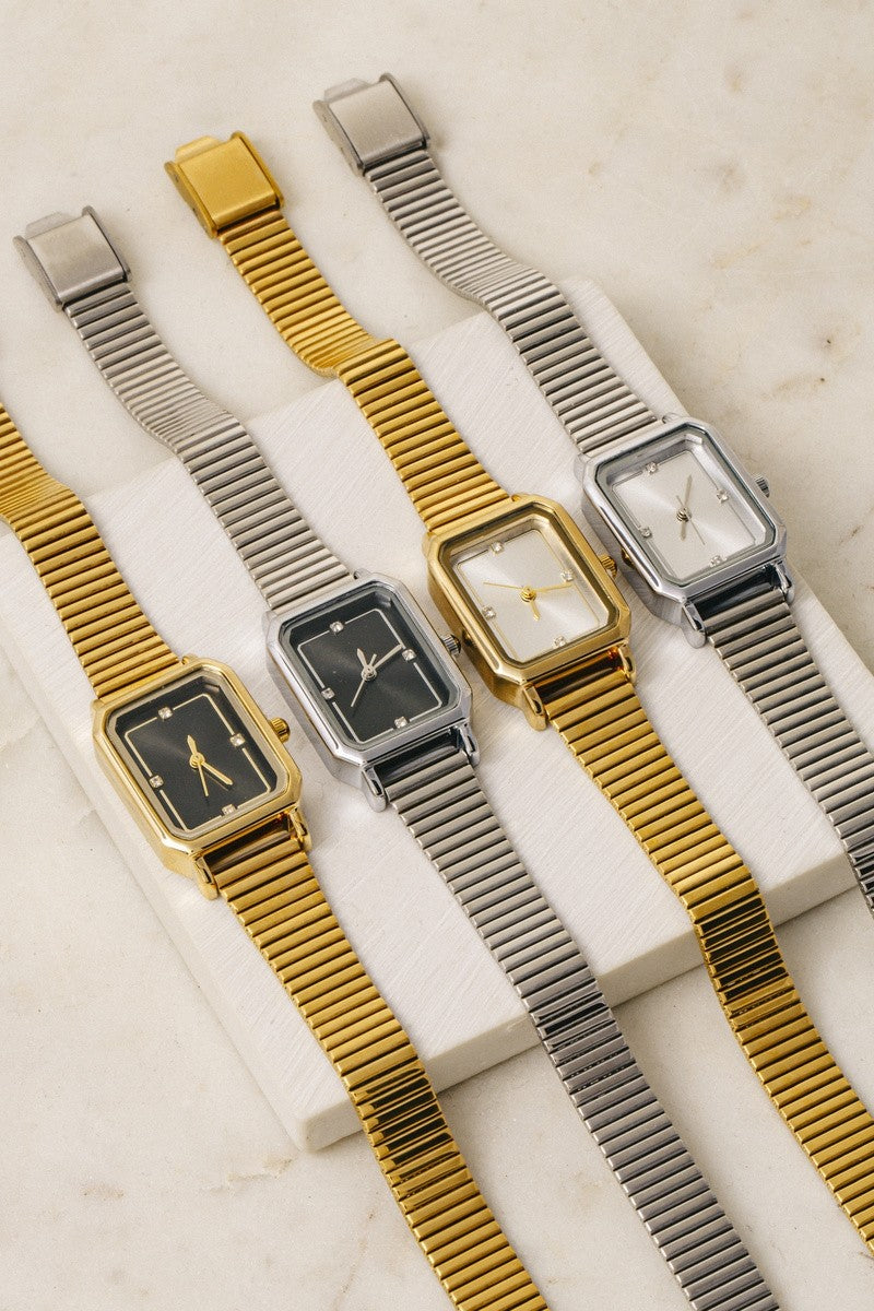 Mila Vintage Square Watch