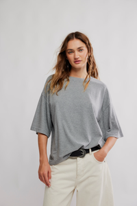 Perfect Oversized Tee in Grey