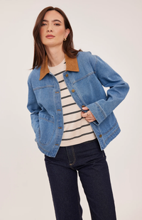 Connor Jacket | Light Wash