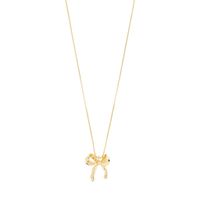 CASSIAN BOW NECKLACE | GOLD